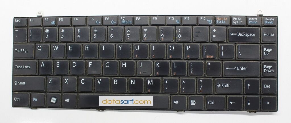 Sony Vaio Vgnfz Vgn-Fz Pcg-381m Orijinal Klavye V070978BS1