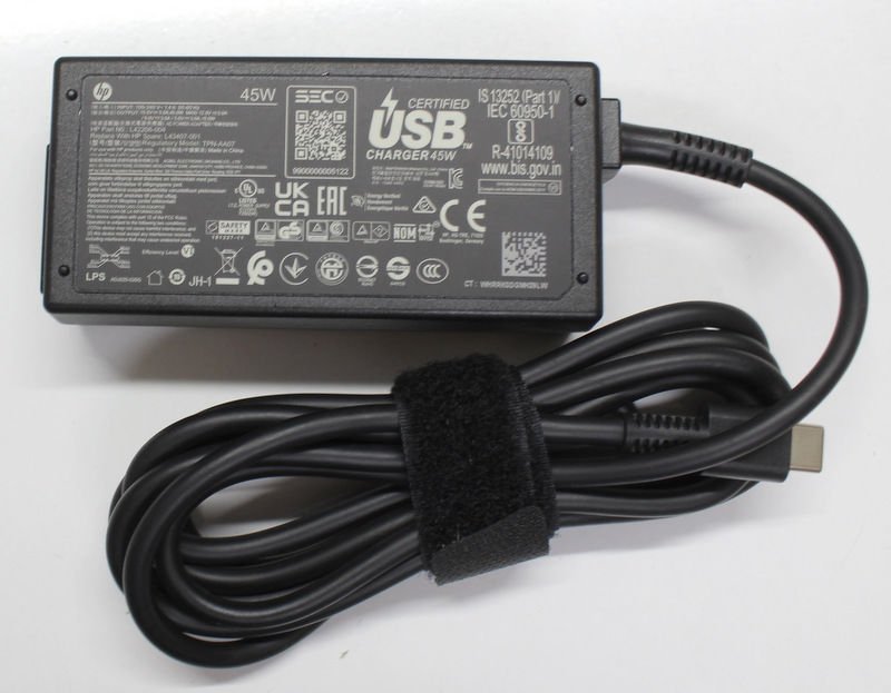 HP L42206-004 - 45W 15V 3A USB-C Orijinal Şarj Aleti Typc-e