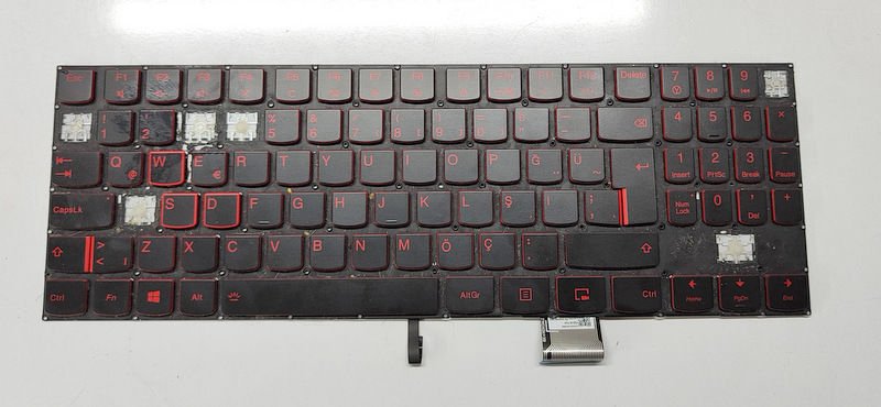 Lenovo Legion Y520-15 Y520-15IKB R720-15IKBN Orijinal Arızalı Klavye