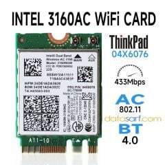  Lenovo IdeaPad Y40-80 Wireless Kart 04X6034 04X6076 İntel AC3160 Wifi Bluetooth 5G