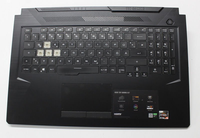 Asus TUF FX70 Orijinal Klavye Üst Kasa 3BKYKSJN00 AEBKXG00010