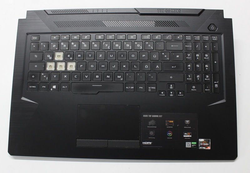 Asus TUF FX70L Orijinal Klavye Üst Kasa 3BKYKSJN00 AEBKXG00010
