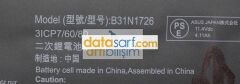 Asus Fx504, Fx503, Fx505, Fx80, Fx86, Fx95 Batarya Pil B31N1726