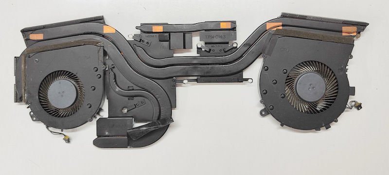 Hp 15-DH 15T-DH TPN-C143 15-DH0006NT Orijinal Fan Soğutucu Bakır Set L64443-001
