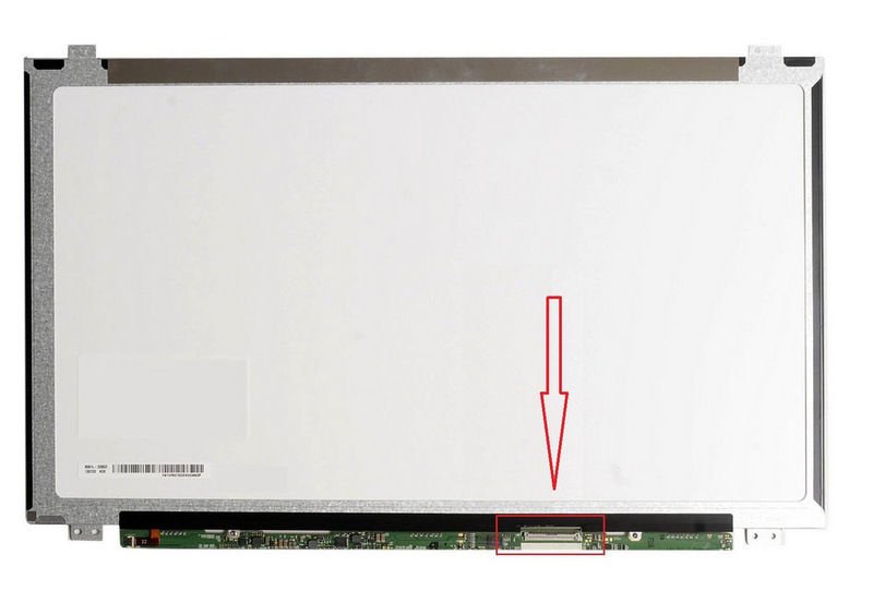 NT156WHM-N50 V8.0 Uyumlu 15.6 Slimled 40 Pin HD 1366-768 Led Ekran