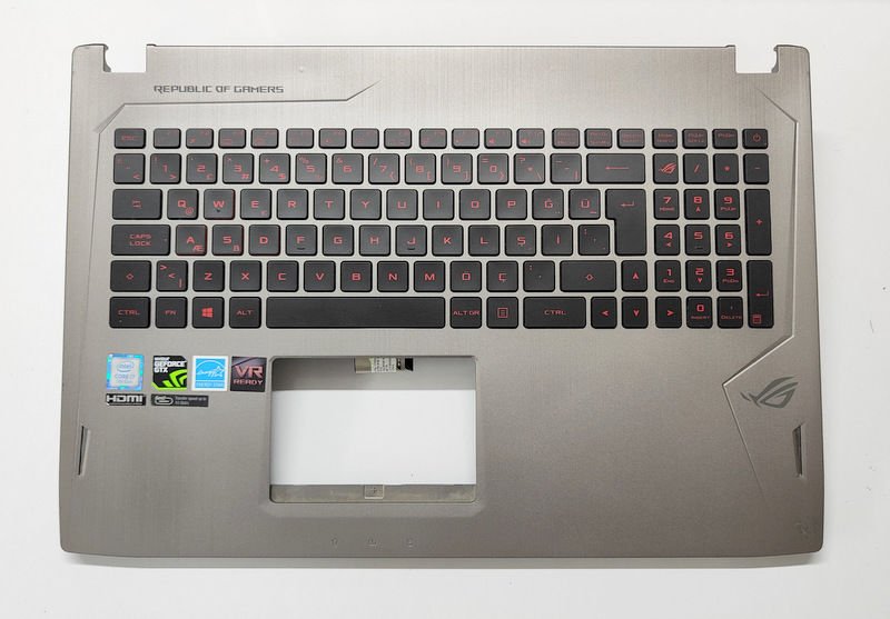 Asus ROG GL502V Orijinal Klavye Üst Kasa