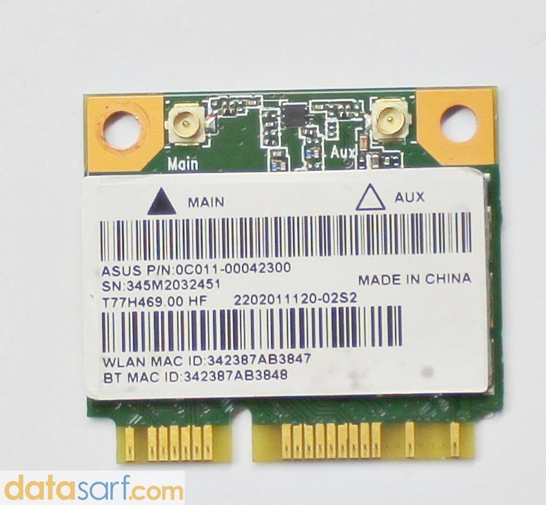 Asus Y581 Wireless Kart 0C011-00042300 MT630E