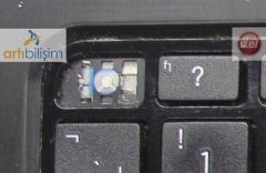 Hp Pavilion Touchsmart 11-E Tpn-C112 251 G1 Üst Kasa Klavye 1 Tuş Eksik Klavye Sağlam 730895-031