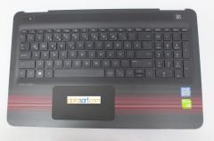 Hp 15-Au 15-Aw Tpn-Q172 Orijinal Üst Kasa Klavye Işıklı
