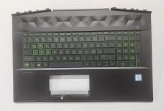 HP Pavilion Gaming 17-CD 17T-CD TPN-C142 Orijinal Üst Kasa Klavye Hafif Kusurlu
