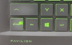 HP Pavilion Gaming 17-CD 17T-CD TPN-C142 Orijinal Üst Kasa Klavye Hafif Kusurlu