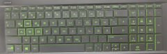 HP Pavilion Gaming 17-CD 17T-CD TPN-C142 Orijinal Üst Kasa Klavye Hafif Kusurlu