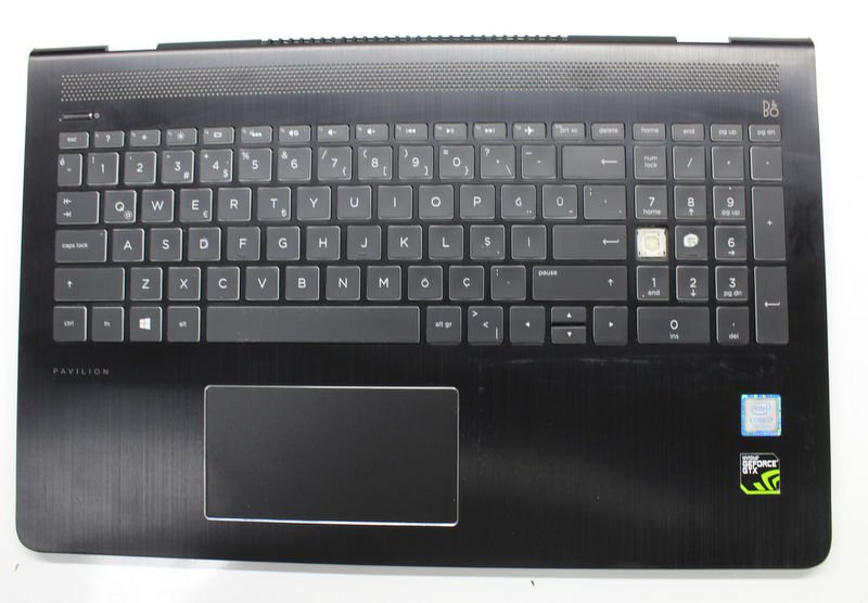 Hp 15-Cb, 15t-Cb ,15-Ck, Tpn-Q193, Tpn-C201 Üst Kasa Klavye Sağlam