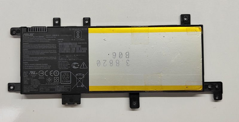 Asus X542 Orijinal Batarya %65 Performans C21N1638