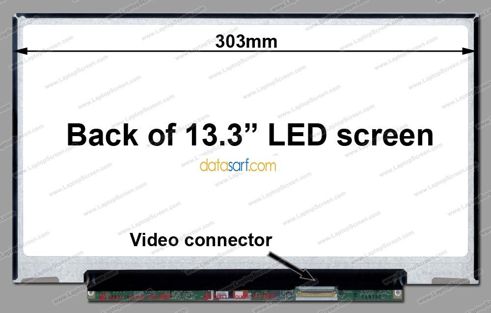 Toshiba NRL75-EE09916A Lcd Ekran 13.3 Slimled 40 Pin