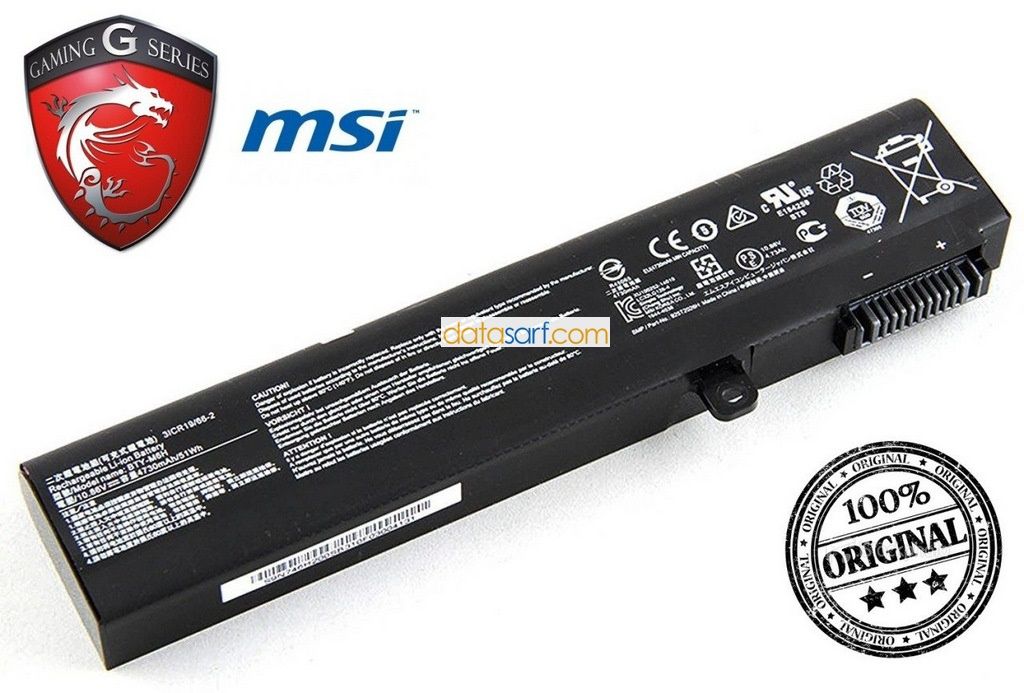 MSI GL62 Orijinal Batarya Pil BTY-M6H