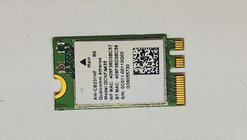 Asus X542 F542 F580 FL8000 A580 Orijinal Wireless Kart AW-CB231NF