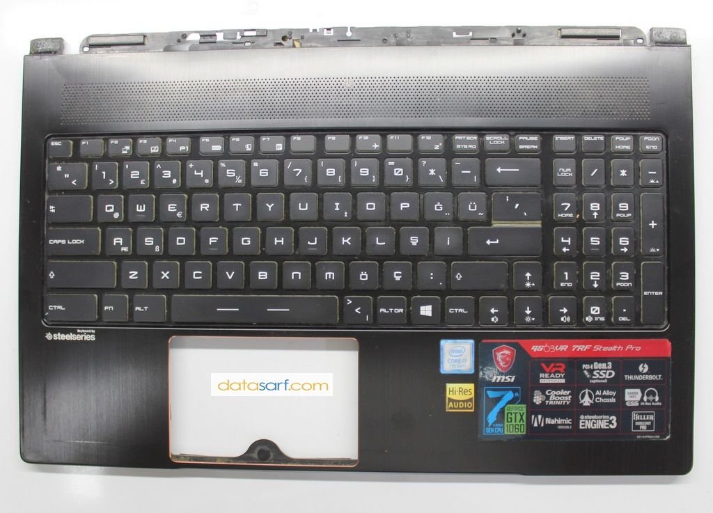 Msı MS-16K5 Orijinal Üst Kasa Klavye Palmrest V143422FK1 3076K1C214Y311