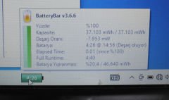 Casper F600 Orijianal Batarya %80 Performans F15 GB31241-2014