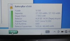 Casper F850 Orijianal Batarya %80 Performans F15 GB31241-2014
