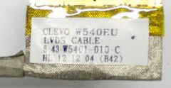 Exper A4B A4B-R02 Orijinal Lcd Data Flex Kablo W540EU  6-43-W5401-010-C