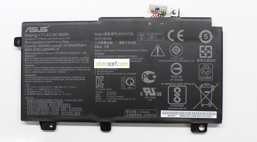 Asus TUF FA706IV Orijinal Batarya Pil B31N1726