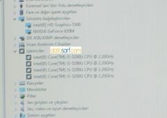 Grundig GNB1584 GNB 1584 Orijinal Anakart DATWBMB16A0 REV A İ5-5200