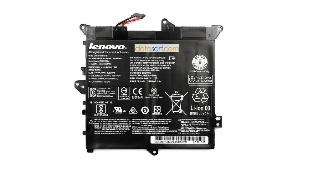 Lenovo Yoga 300-11IBY Orijinal Batarya Pil %79 Performans L14s2p21 L14s2p22