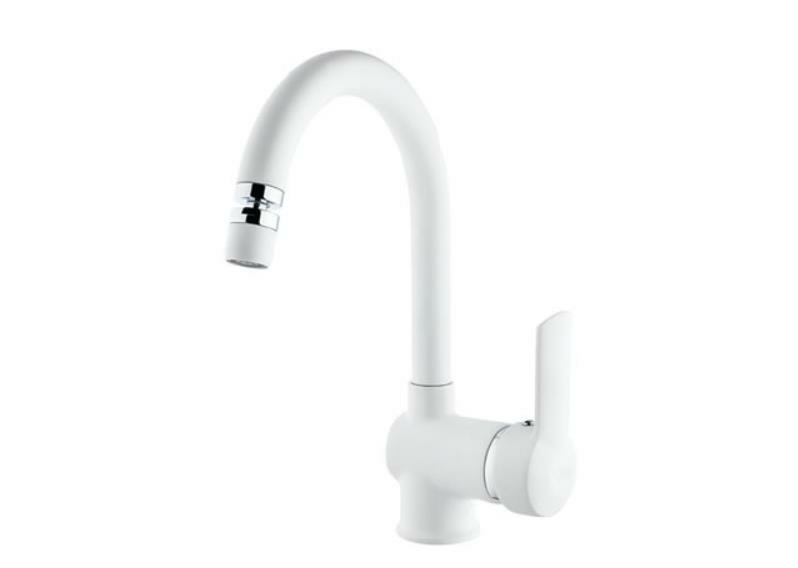 FOMA MİX LAVABO BATARYASI VİSTA WHITE (MAT BEYAZ)1024-VW