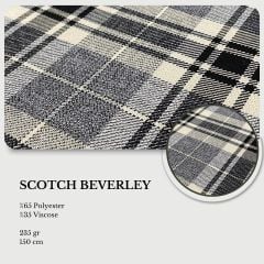 Scotch Beverley Ekose ( Polyester - Viskon )