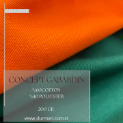 Concept Gabardin ( Pamuk - Polyester  )