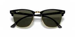 Ray-Ban  -  RB3016 - Clubmaster W0365 - Altın rengi üzeri siyah