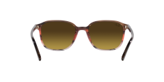 Ray-Ban  -  RB2193 - Leonard  138085 - Çizgili kahverengi ve kırmızı