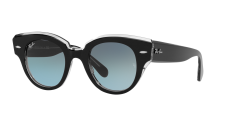Ray-Ban  -  RB2192 - Roundabout  12943M - Şeffaf üzeri siyah