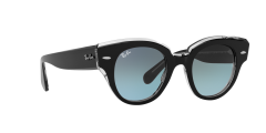 Ray-Ban  -  RB2192 - Roundabout  12943M - Şeffaf üzeri siyah