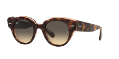 Ray-Ban  -  RB2192 - Roundabout  1324BG - Şeffaf pembe üzeri havana