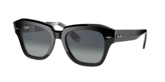 Ray-Ban  -  RB2186 - State street  13183A - Si̇yah