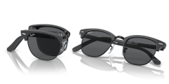 Ray-Ban  -  RB2176 - Clubmaster folding  1367B1 - Siyah üzeri gri