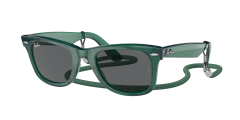 Ray-Ban  -  RB2140 - Wayfarer   6615B1 - Şeffaf yeşil