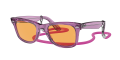 Ray-Ban  -  RB2140 - Wayfarer  661313 - Şeffaf menekşe rengi