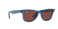 Ray-Ban  -  RB2140 - Wayfarer  6587C5 - Şeffaf mavi