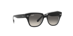 Ray-Ban  RJ9186S - Junior state street  711611 - Şeffaf üzeri siyah