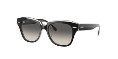 Ray-Ban  RJ9186S - Junior state street  711611 - Şeffaf üzeri siyah