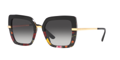 Dolce Gabbana  DG4373  34008G - Kış çiçek desenli siyah