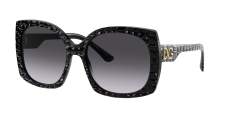 Dolce Gabbana  DG4385  32888G - Siyah timsah derisi dokulu