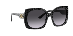 Dolce Gabbana  DG4385  32888G - Siyah timsah derisi dokulu
