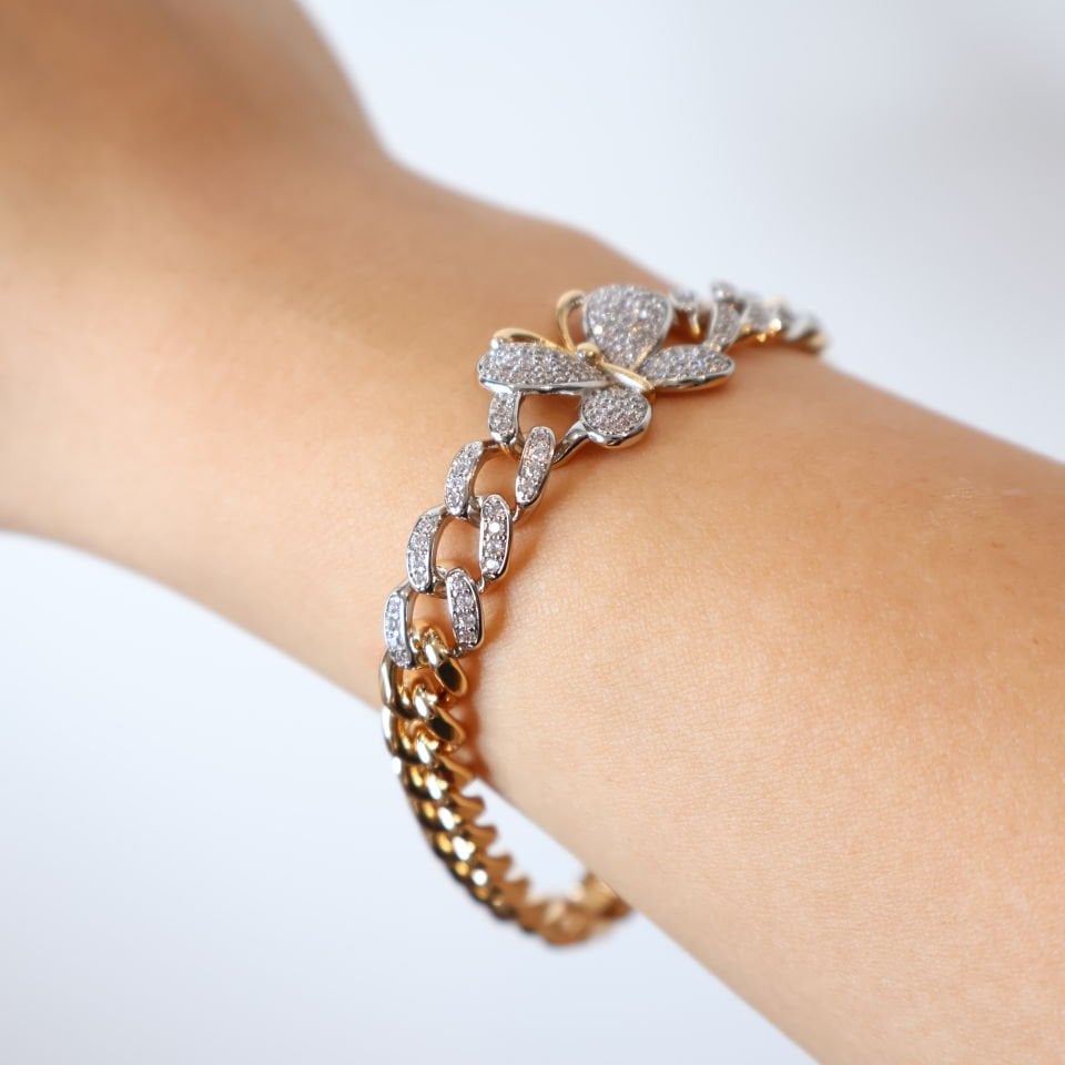 Butterfly Effect Bileklik 14K Gold