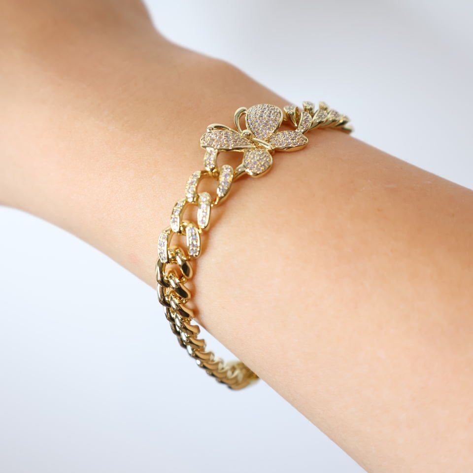 Butterfly Effect Bileklik 18K Gold