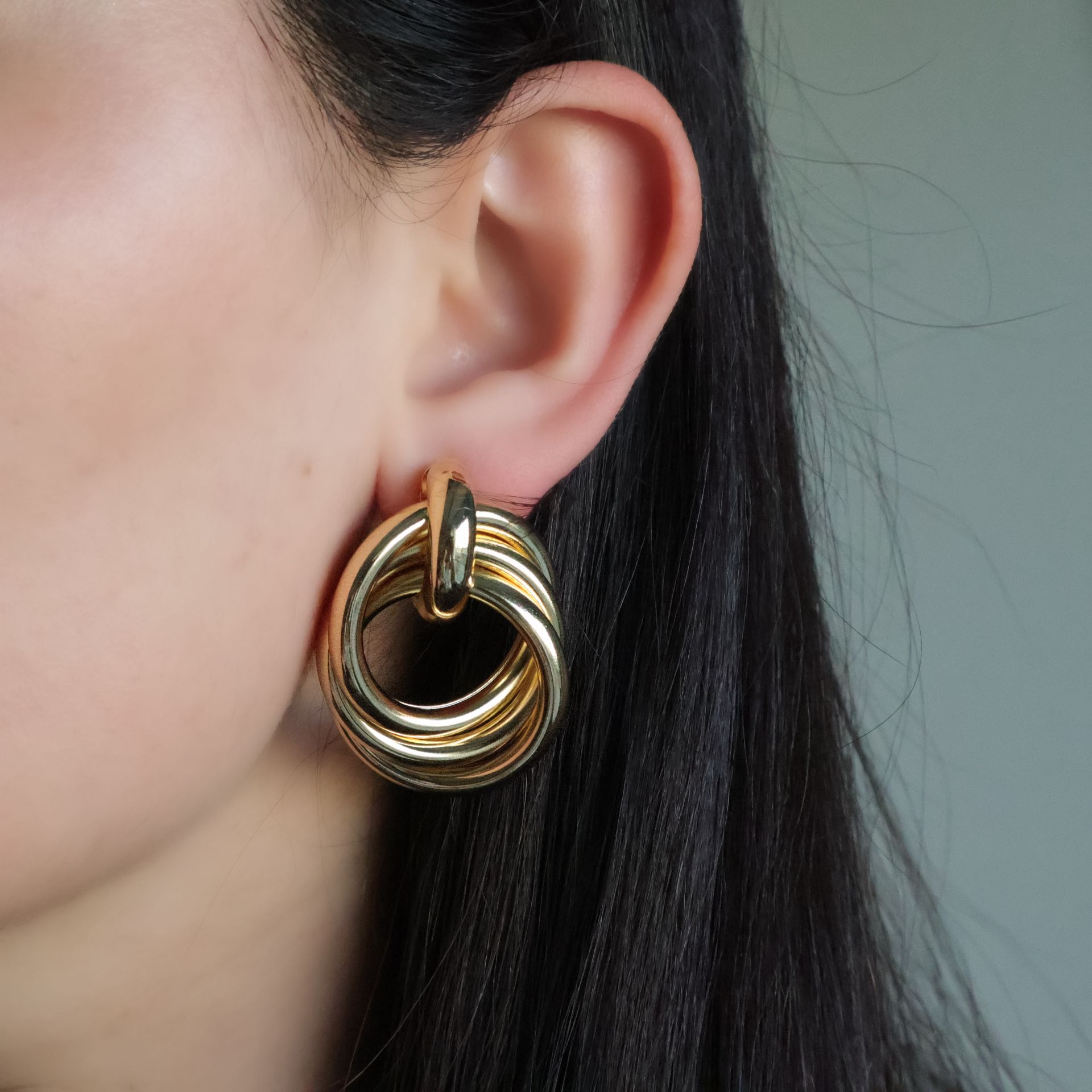 Triad Küpe Gold