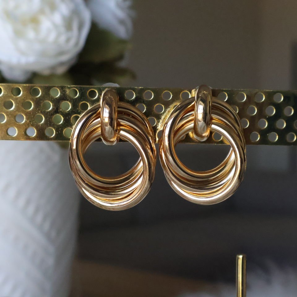 Triad Küpe Gold